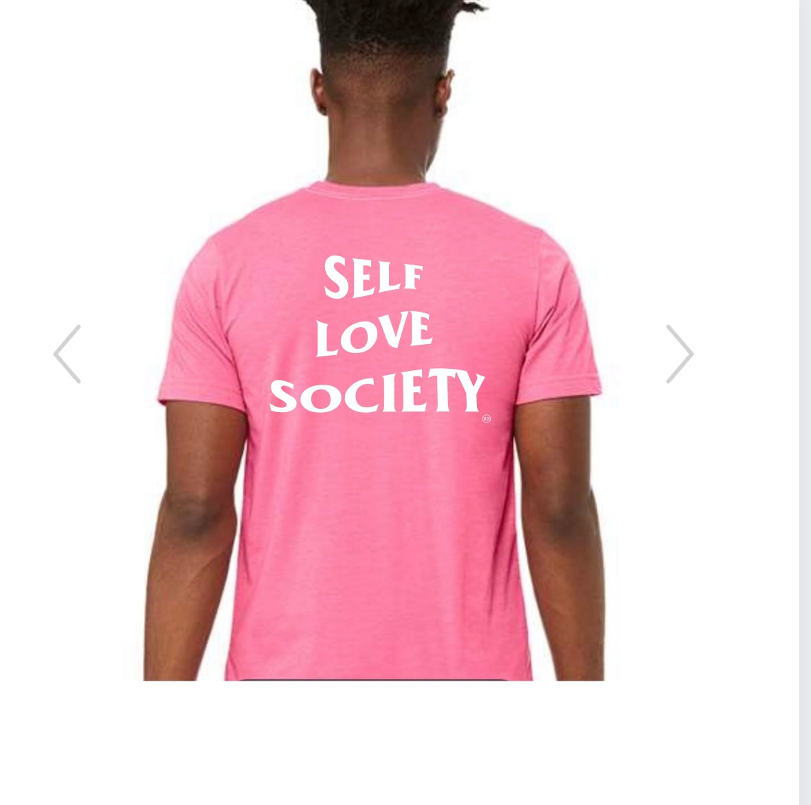 Self love T-shirt solid colors