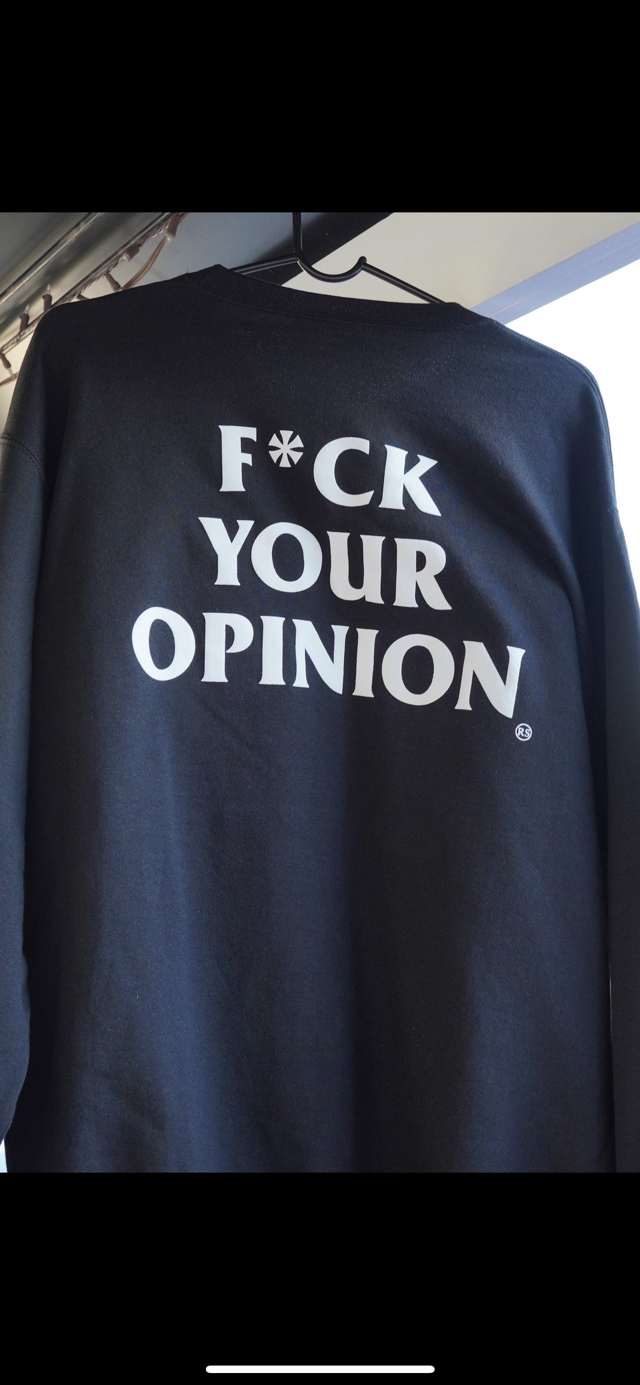 Fck Your Opinion Crew Neck